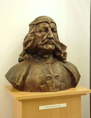Hunyadi János bronzszobra